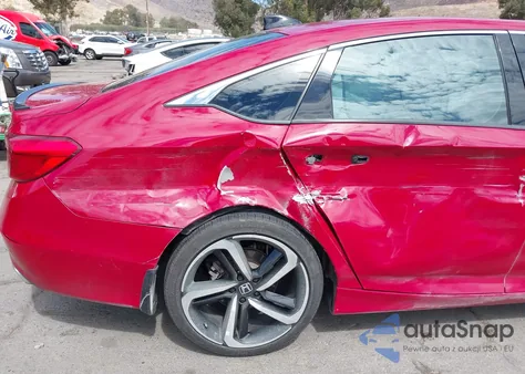 2022 Honda Accord Sport из США, поврежденный, VIN 1HGCV1F36NA024747